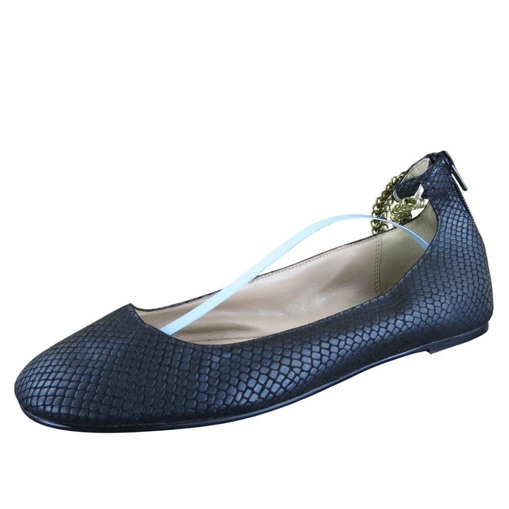 BCBGeneration Women's‎ Gina Flat Black Synthetic Sz 9 Medium Gently Used 2025